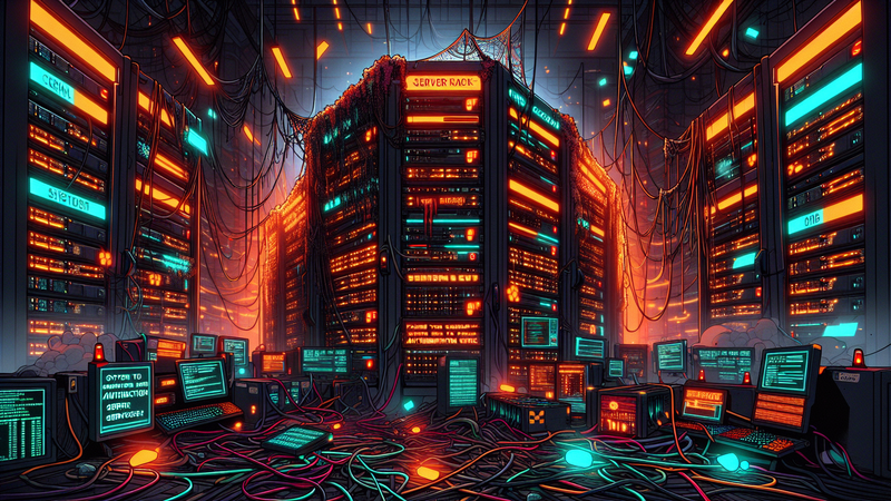 Halloween in Server Rack #7 thumbnail